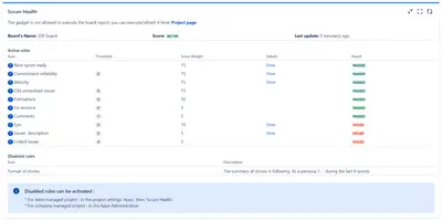 Scrum Health Check & Management — Atlassian plugin