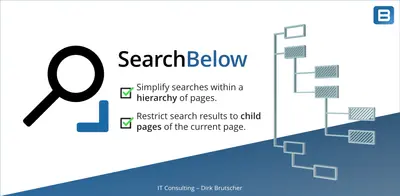 Search Below — Atlassian plugin