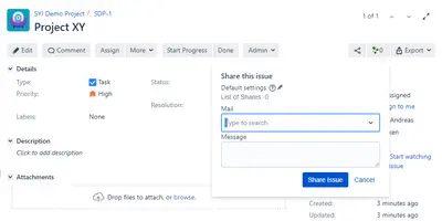 Share Your Jira — Atlassian plugin
