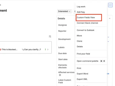 Show My Fields for Jira — Atlassian plugin