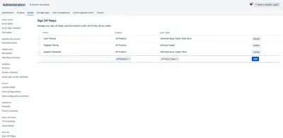 Sign Off Plugin for Jira — Atlassian plugin