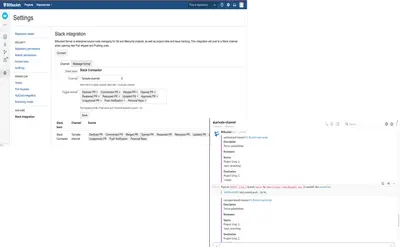 Slack Connector for Bitbucket Server — Atlassian plugin