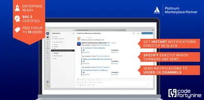 Slack for Confluence (Chat Notifications on Content Updates) — Atlassian plugin