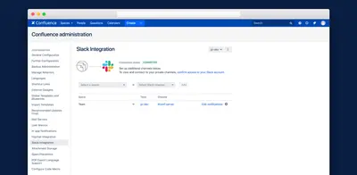 Slack for Confluence Data Center (official) — Atlassian plugin