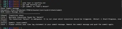 Smart Commits Checker for Bitbucket — Atlassian plugin