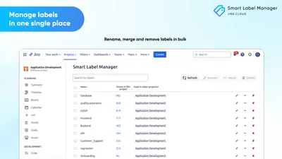 Smart Label Manager for Jira — Atlassian plugin