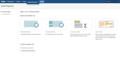 Smart Reports — Atlassian plugin