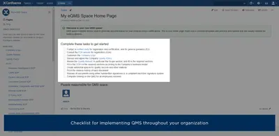 SoftComply eQMS (MedTech QMS Starter Pack) — Atlassian plugin