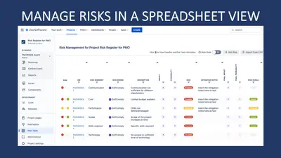 SoftComply Risk Manager for Basic Product Risk Management — Atlassian plugin