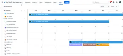 Solid Calendar. Google & Outlook Integrations for Jira — Atlassian plugin