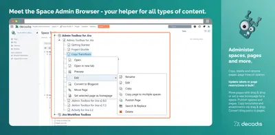 Space Admin for Confluence — Atlassian plugin