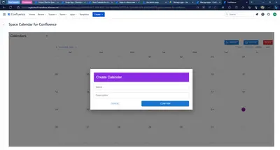 Space Calendar for Confluence — Atlassian plugin