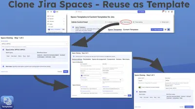 Space Templates & Content Templates for Jira — Atlassian plugin