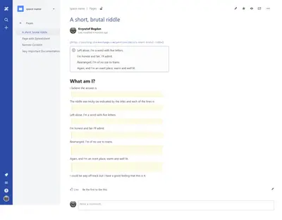 Spoiler Content — Atlassian plugin