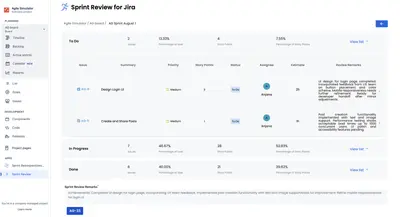 Sprint Review for Jira — Atlassian plugin