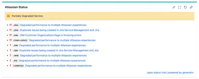 Status Gadget for Jira — Atlassian plugin