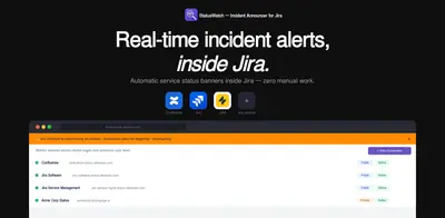 Status Watch - Incident Announcer for Jira — Atlassian plugin