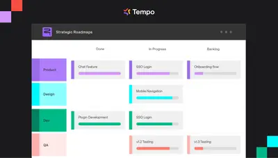Strategic Roadmaps - Advanced Jira Roadmapping | Tempo — Atlassian plugin