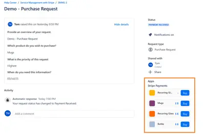 Stripe Payment Gateway for Jira — Atlassian plugin
