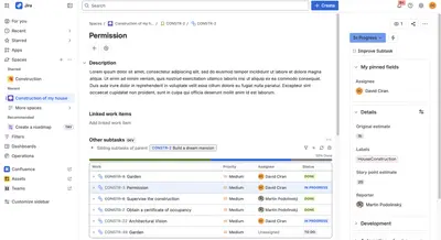 Subtasks Navigation for Jira — Atlassian plugin