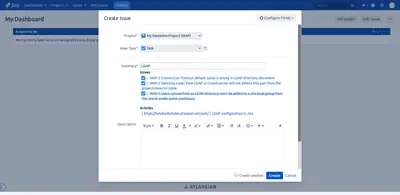Summary Suggestions: Issues and Articles — Atlassian plugin