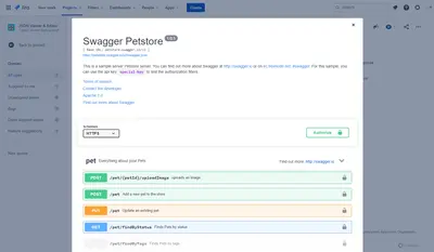 Swagger Editor and Swagger UI for Jira — Atlassian plugin