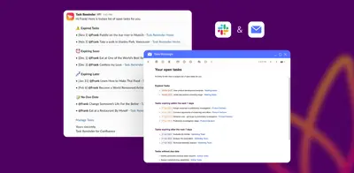 Task Reminder - Slack & Mail Notifications for Confluence — Atlassian plugin