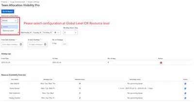 Team Allocation Visibility Pro — Atlassian plugin
