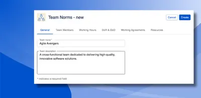Team Norms for Jira — Atlassian plugin