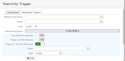TeamCity Remote Trigger Hook — Atlassian plugin