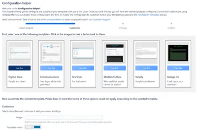 TemplateMe! - Customized notifications — Atlassian plugin