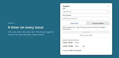 Temponia — Atlassian plugin