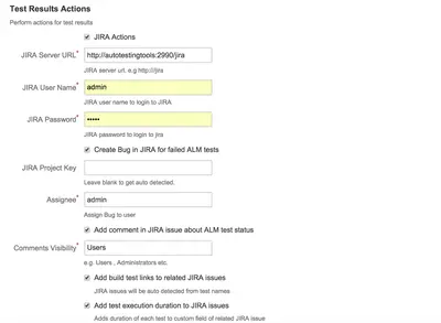 TestLink for Bamboo — Atlassian plugin