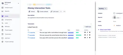 Testomatio — Atlassian plugin