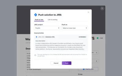 TheyDo - Journey Management — Atlassian plugin