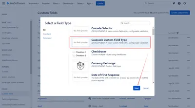 Three level cascading custom field types — Atlassian plugin