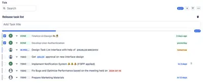 Tick | Checklist for Jira — Atlassian plugin
