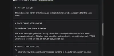 Ticket Intelligence — Atlassian plugin