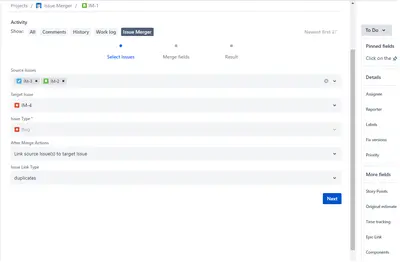 Ticket Merger — Atlassian plugin