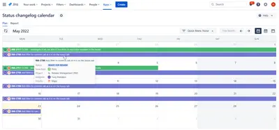 Time in Status Calendar & Worklog Roadmap for Jira — Atlassian plugin