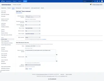 Time in status | SLA | Timer | Stopwatch for Jira — Atlassian plugin