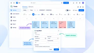 Timela - Worklog and Timesheet — Atlassian plugin