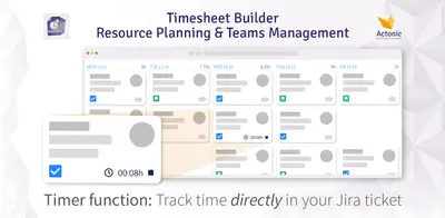 Timesheet Builder: Time Tracking & Worklog Reports for Jira — Atlassian plugin