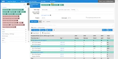 Timesheets for Jira — Atlassian plugin