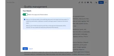Tree View — Atlassian plugin