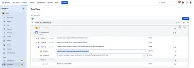 Tree-View to structure your issues — Atlassian plugin