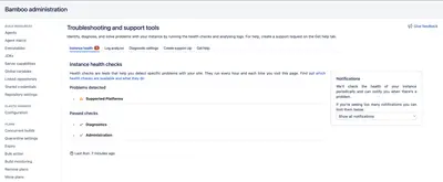 Troubleshooting and Support for Bamboo — Atlassian plugin