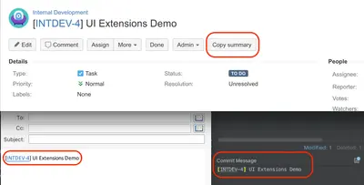 UI Extensions Jira — Atlassian plugin