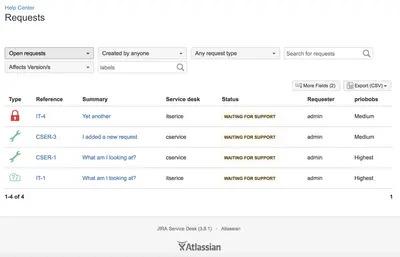 Ultimate Requests (for Jira Service Management) — Atlassian plugin
