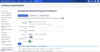 User Groups Sync for Confluence — Atlassian plugin